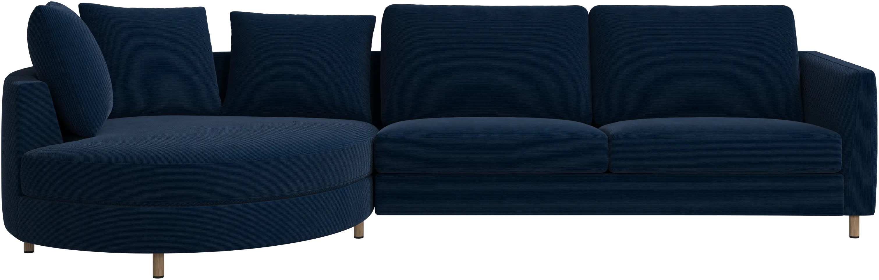 Indivi sofa with chaise longue left