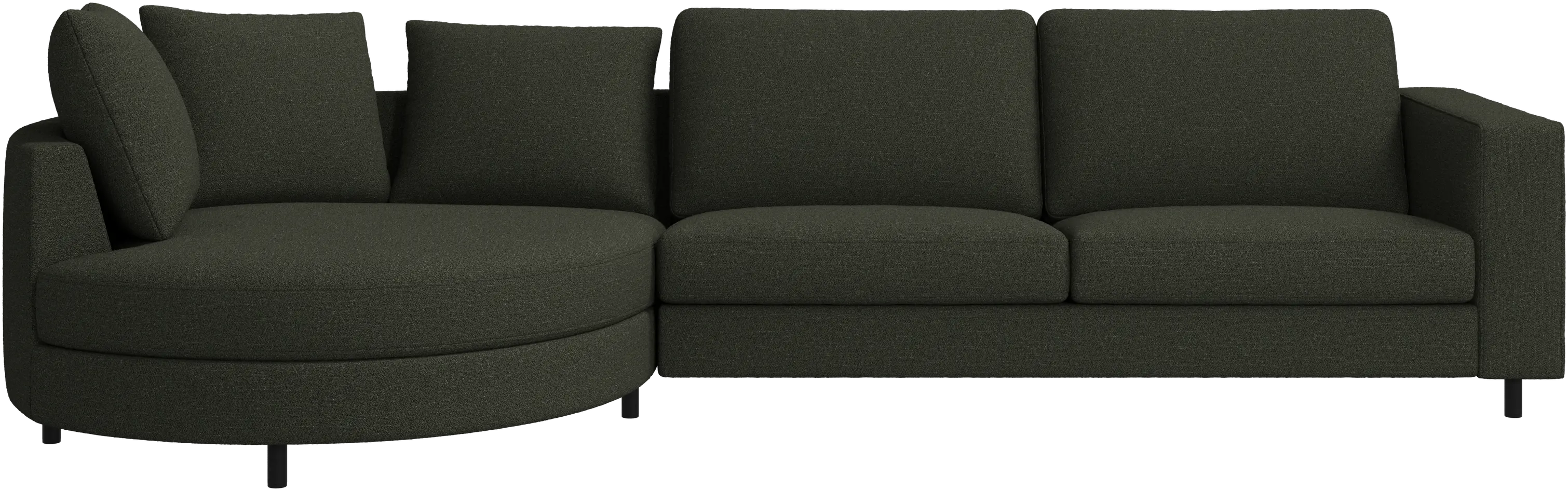 Indivi sofa with chaise longue left