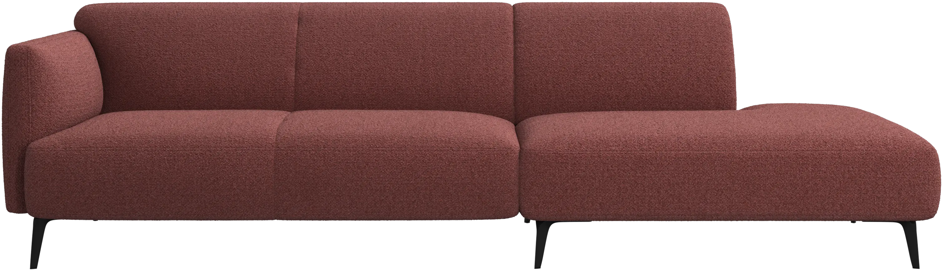 Modena sofa with lounging unit