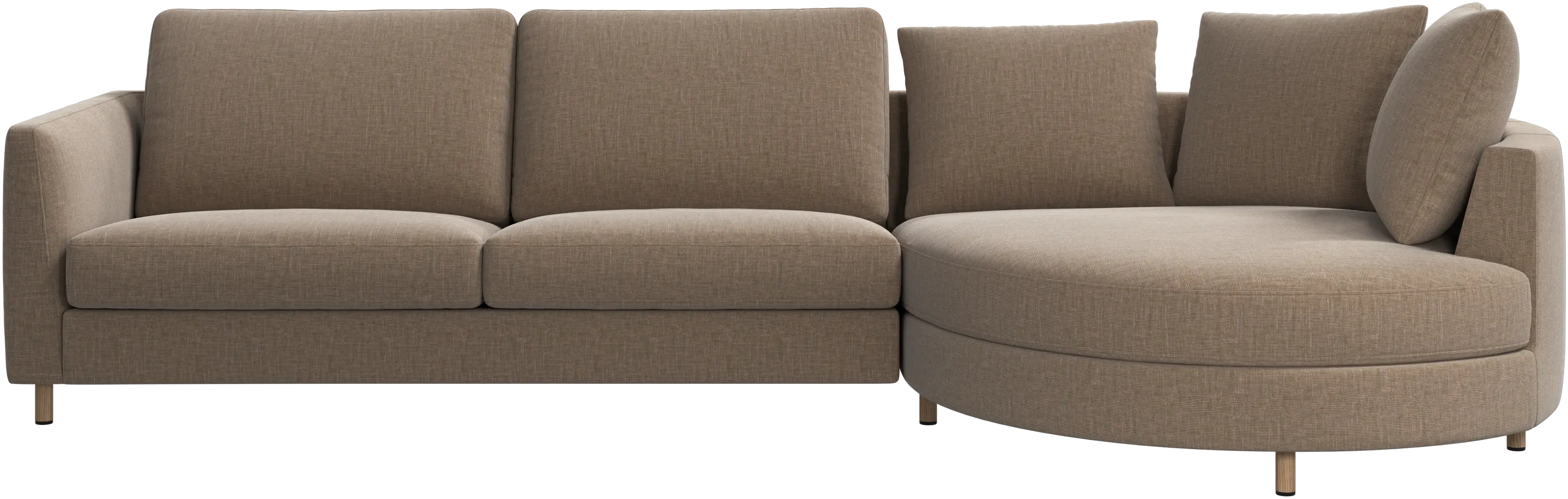 Indivi sofa with chaise longue right