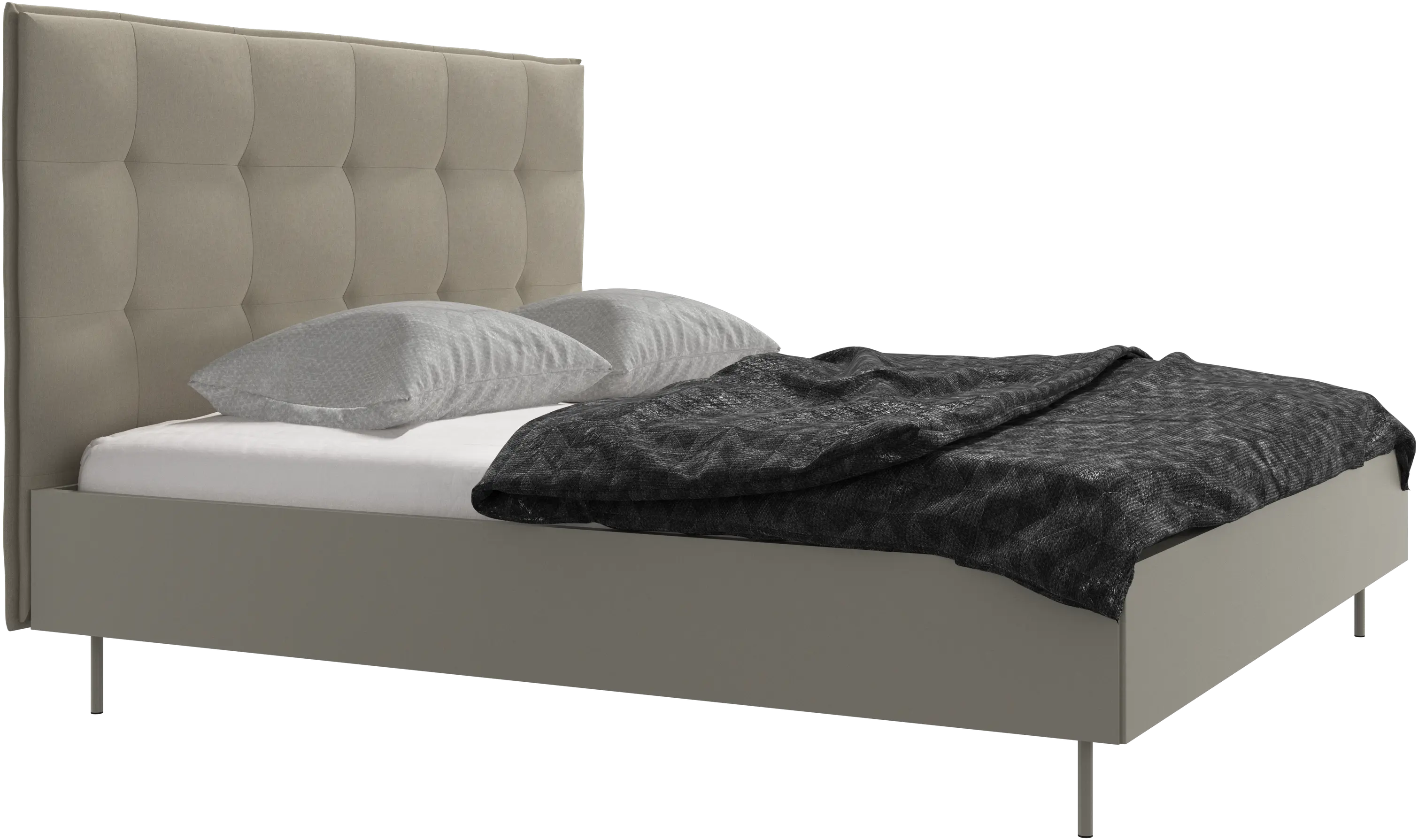 Lugano bed, excl. mattress