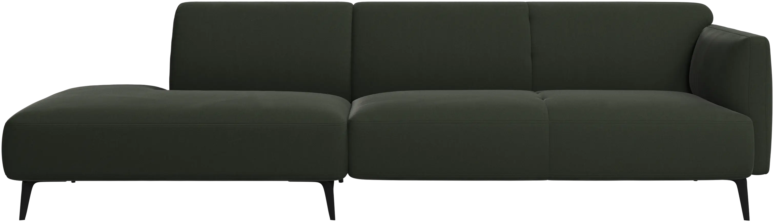 Modena sofa with lounging unit