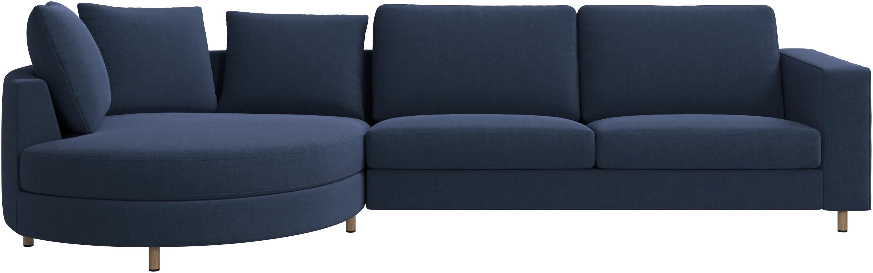 Sofá Indivi con módulo chaise-longue a la izquierda