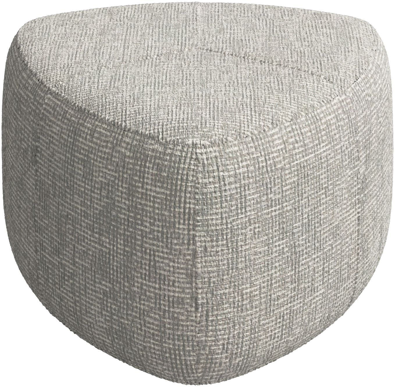 BoConcept Bermuda ottoman - white Tuscany fabric 3200 at 