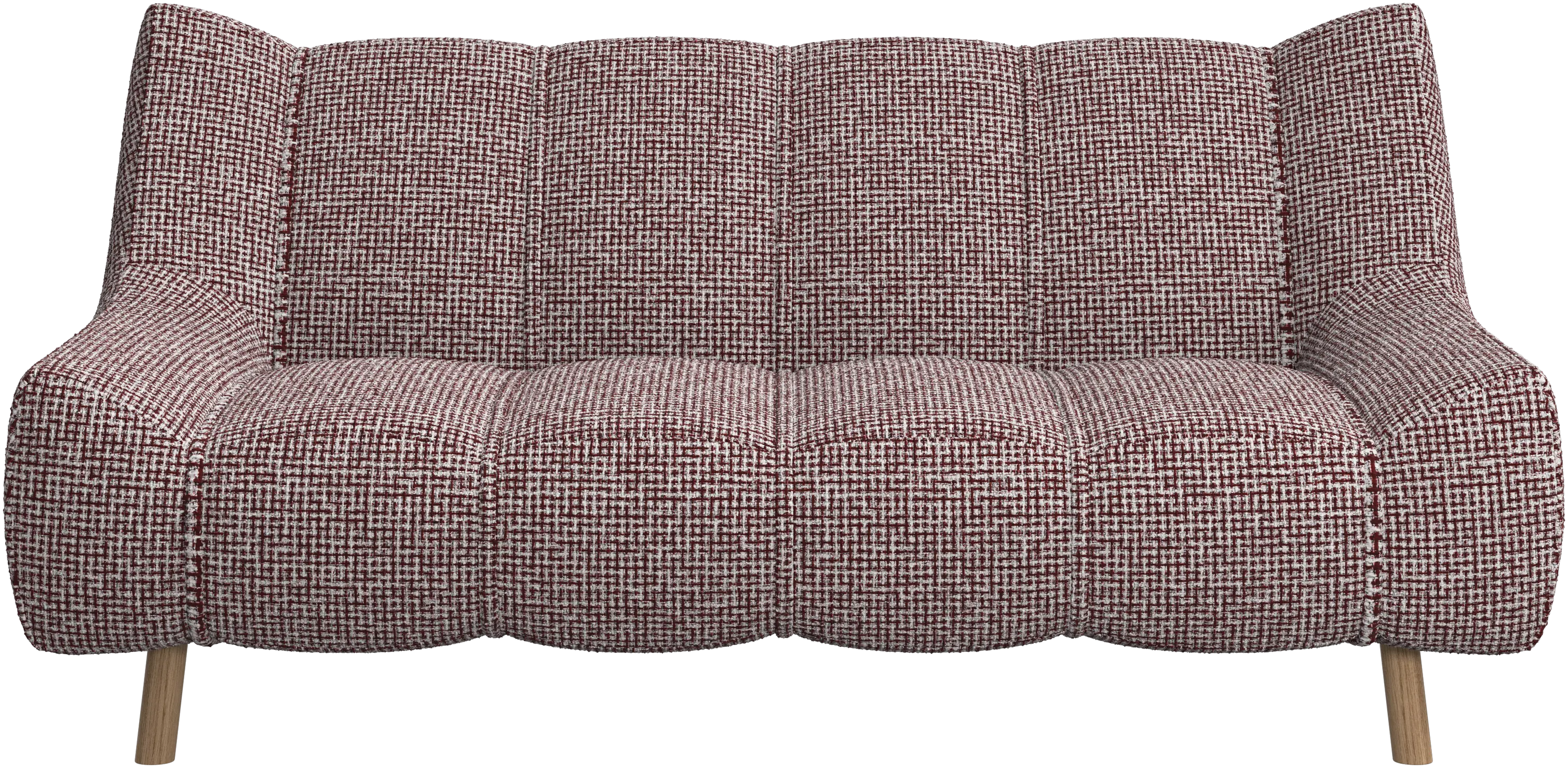 Nawabari 2 seater sofa, wooden leg