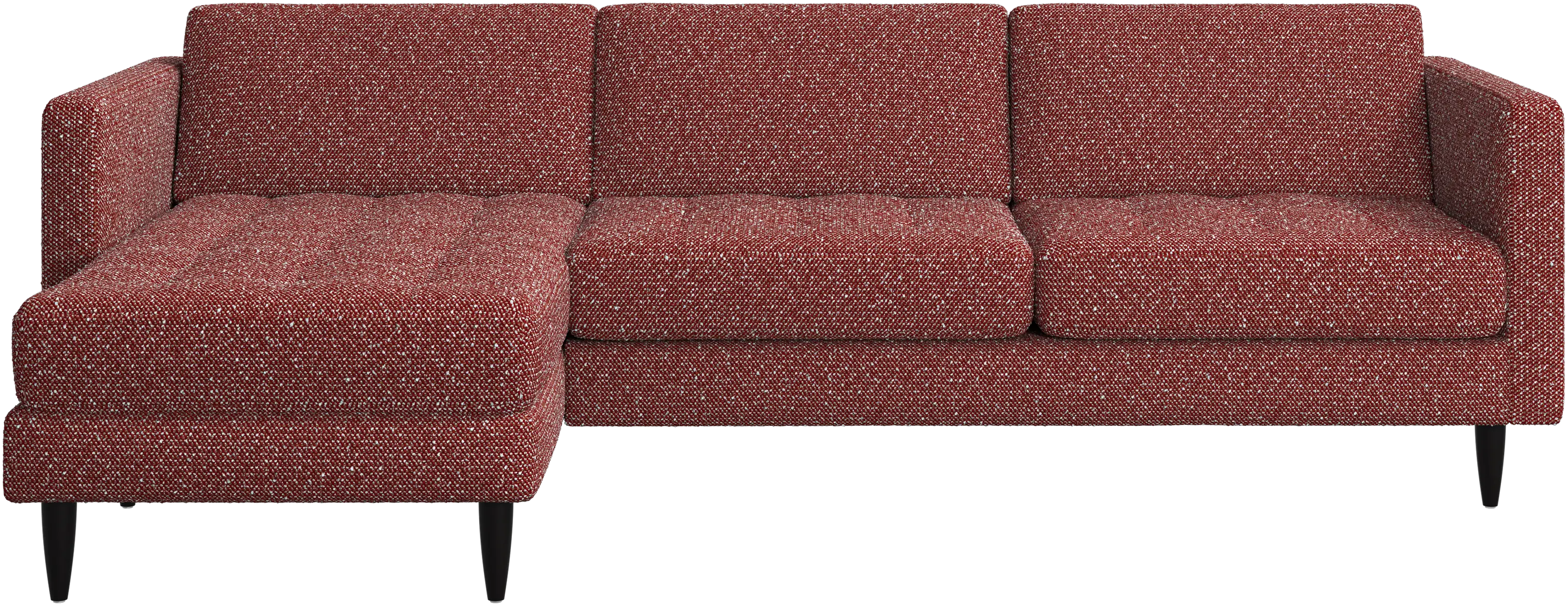 Osaka sofa with resting unit, tufted seat