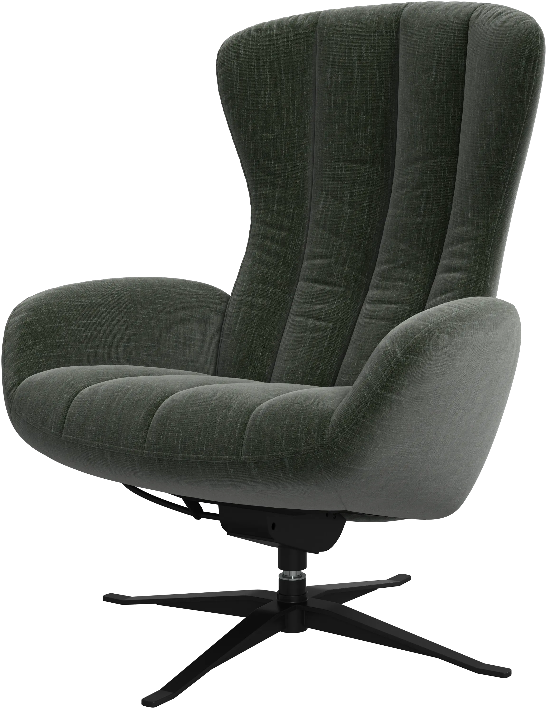 Tilburg living chair with tilt, swivel and adjustable headrest