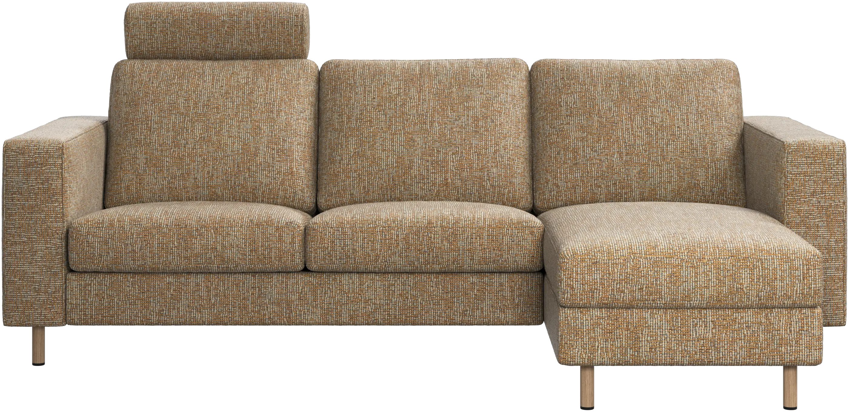 Sofá Indivi con módulo chaise-longue a la derecha