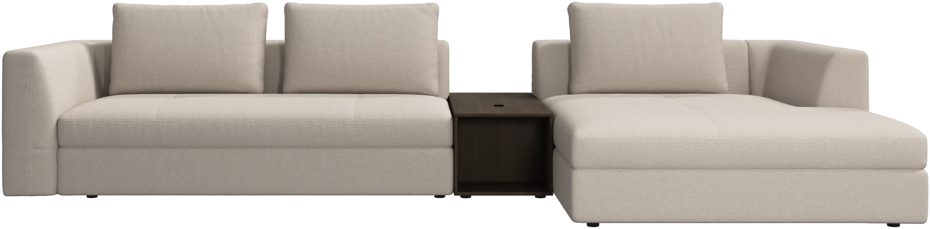 Szezlong Bergamo ze schowkiem