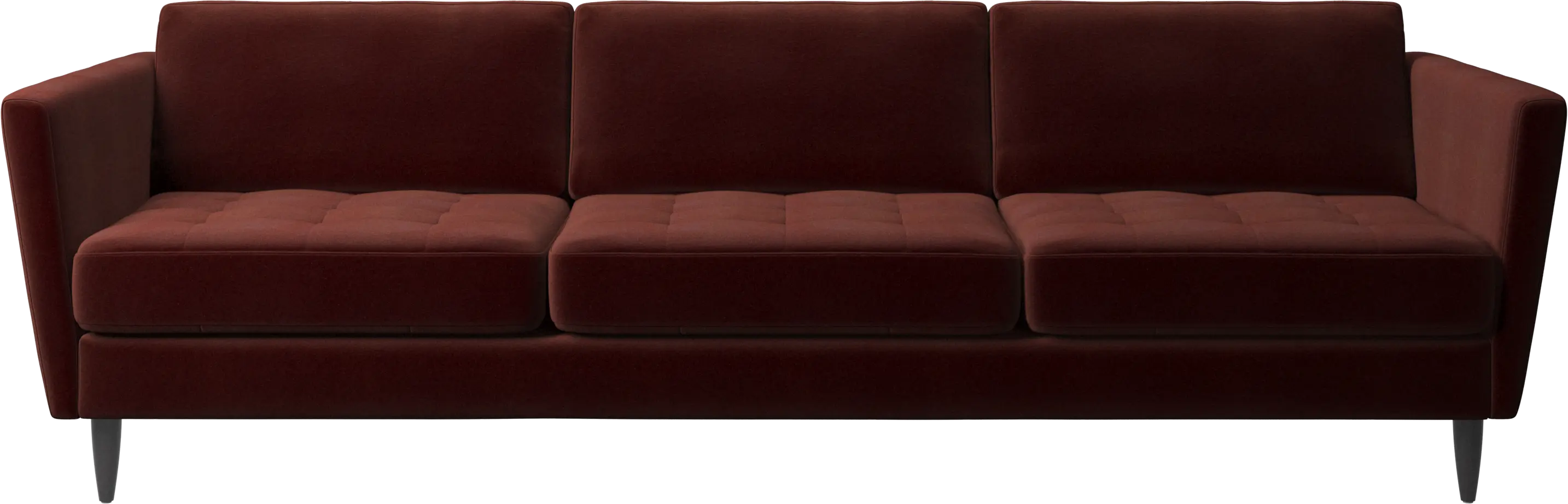 Osaka sofa, tufted seat