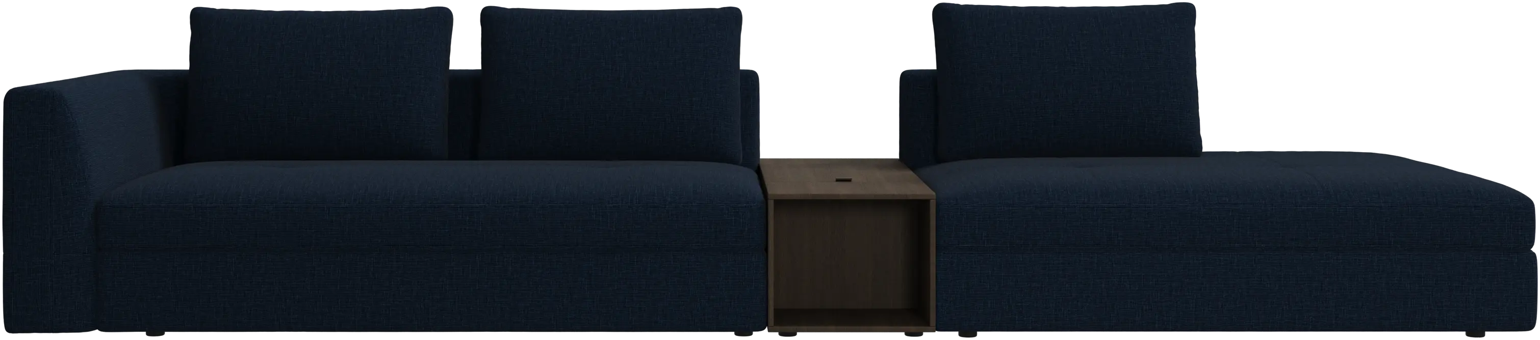 Bergamo 3 seater lounge sofa with storage