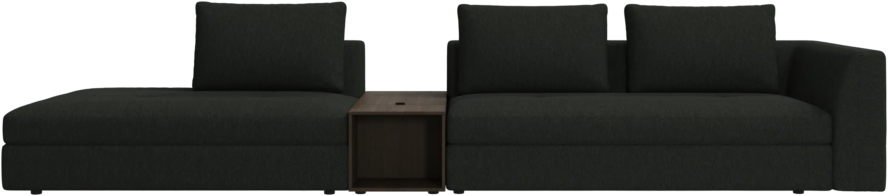 Bergamo 3-Sitzer-Loungesofa mit Stauraum