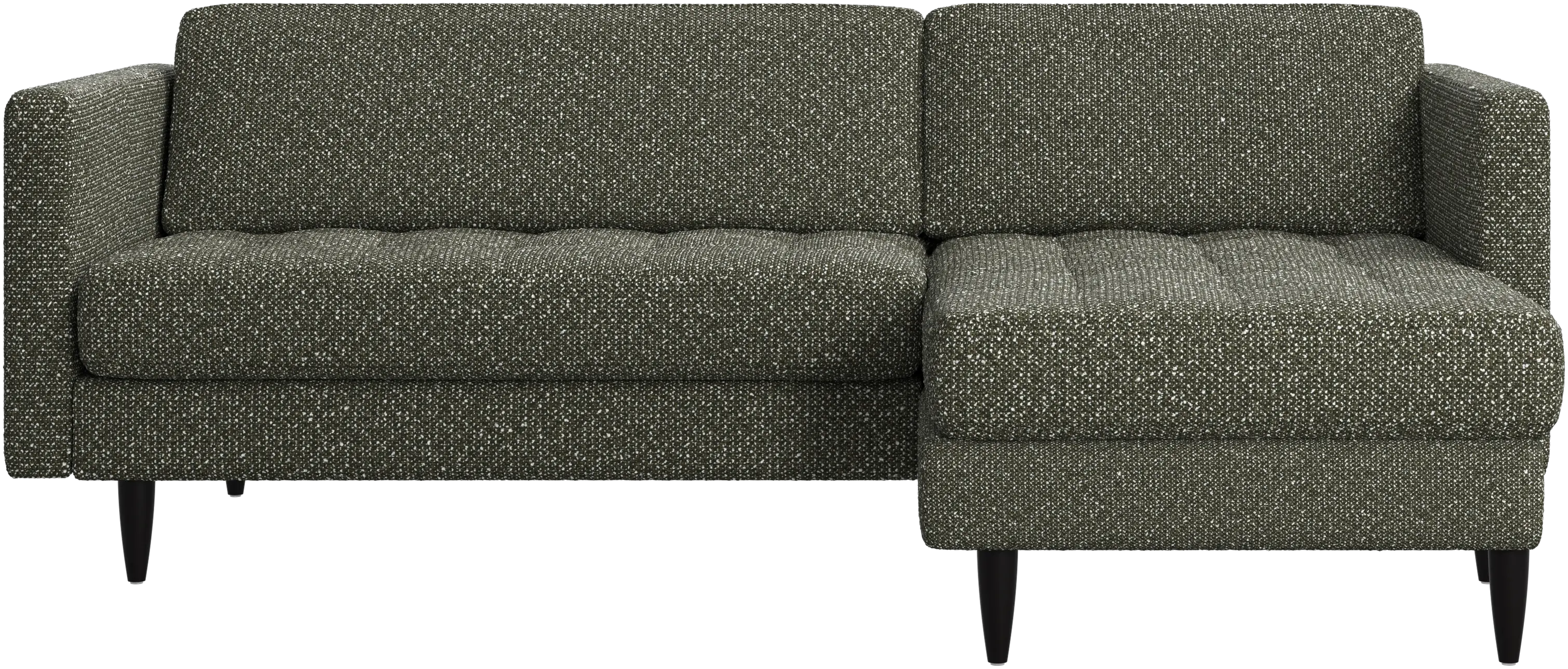 Osaka sofa with resting unit, tufted seat