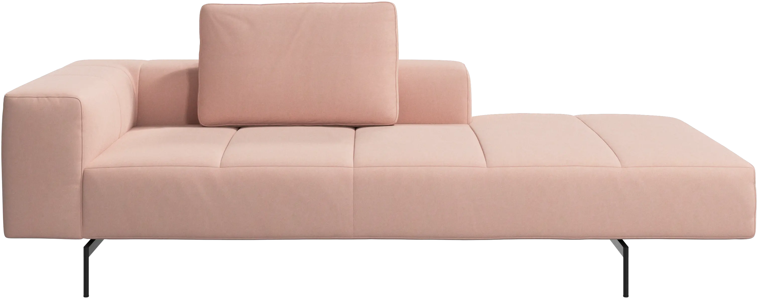 Amsterdam Iounging module for sofa, armrest left, open end right