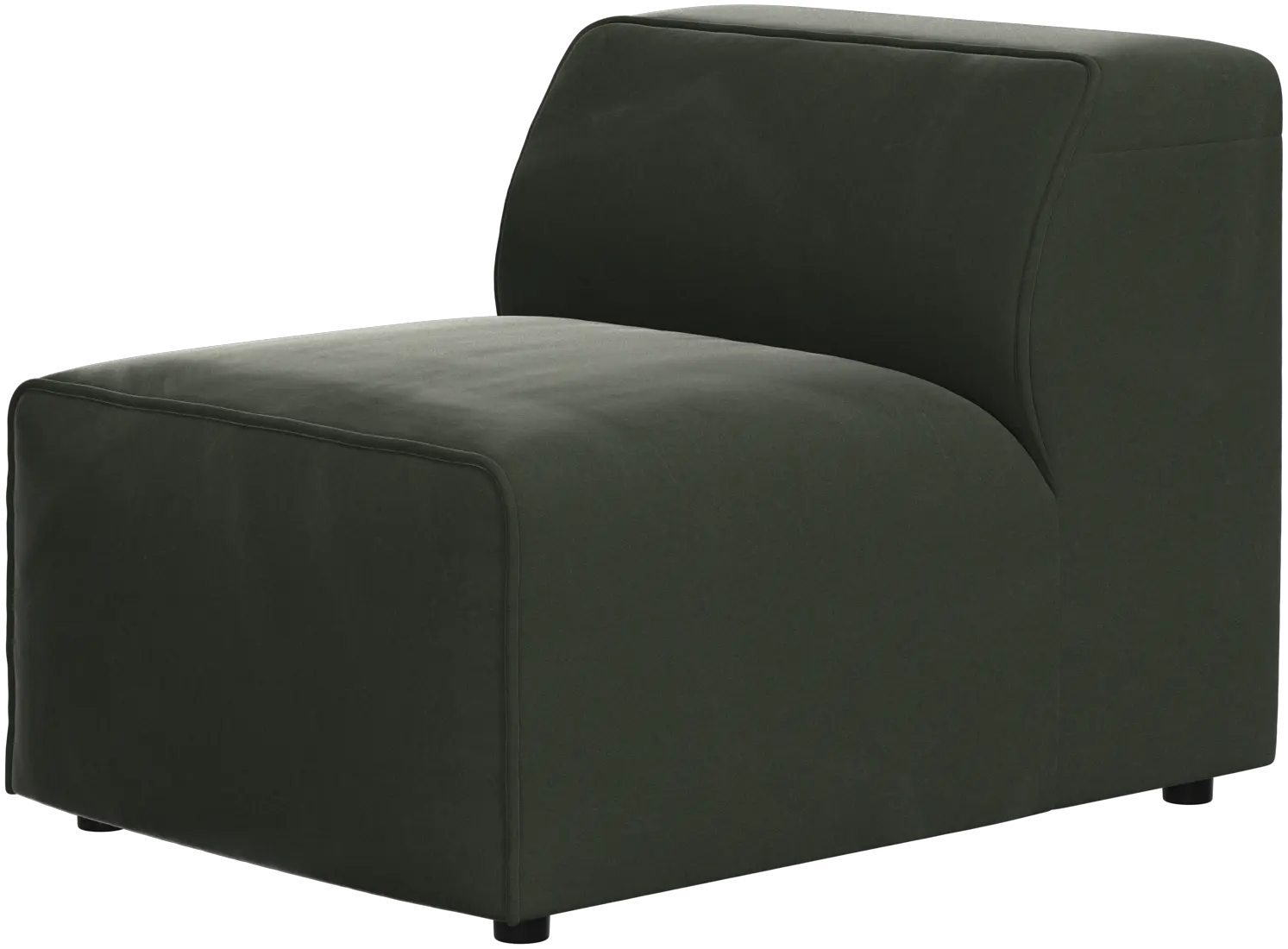 Carmo 1-seater, no armrests