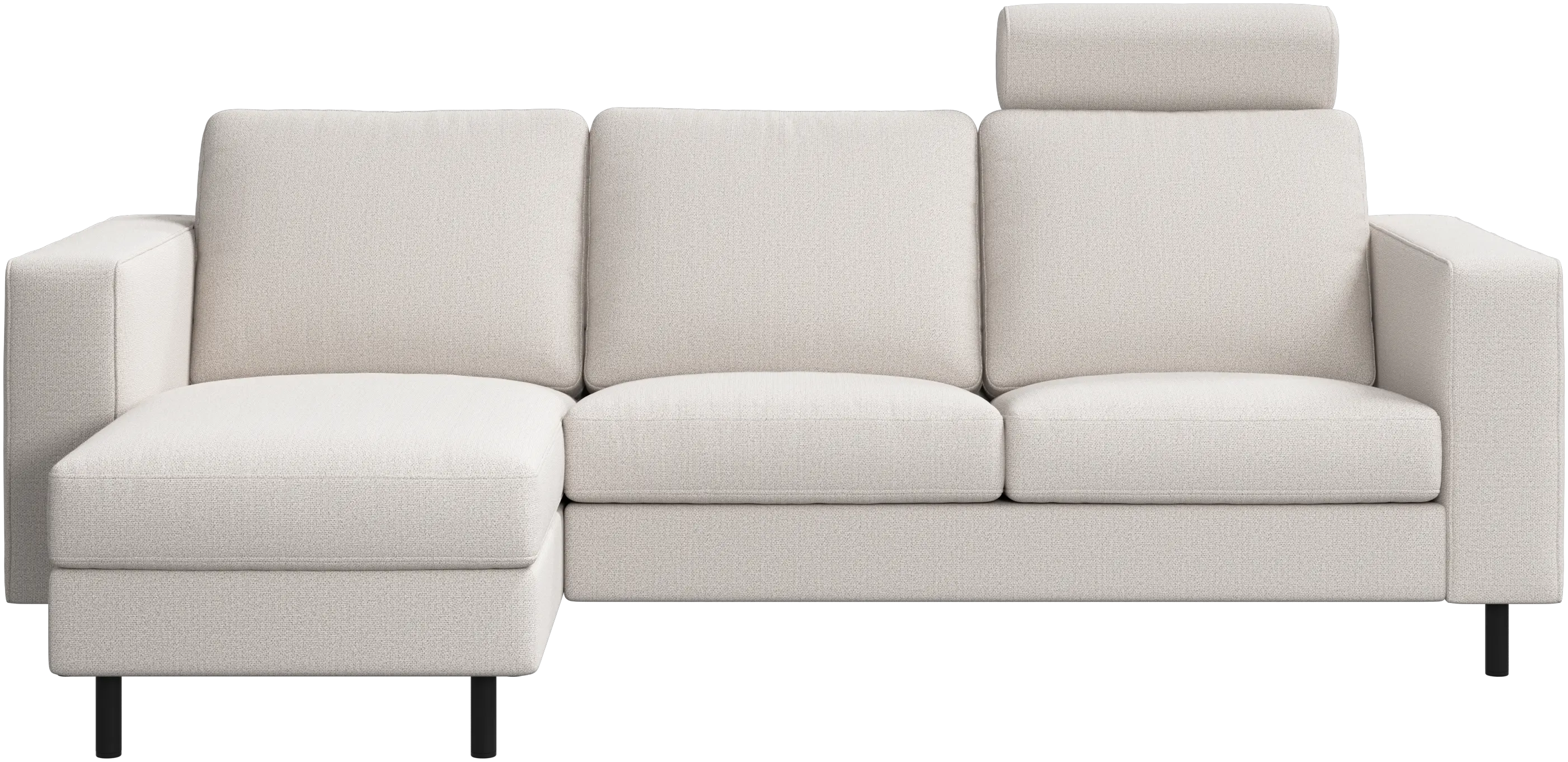 Indivi sofa with chaise longue left