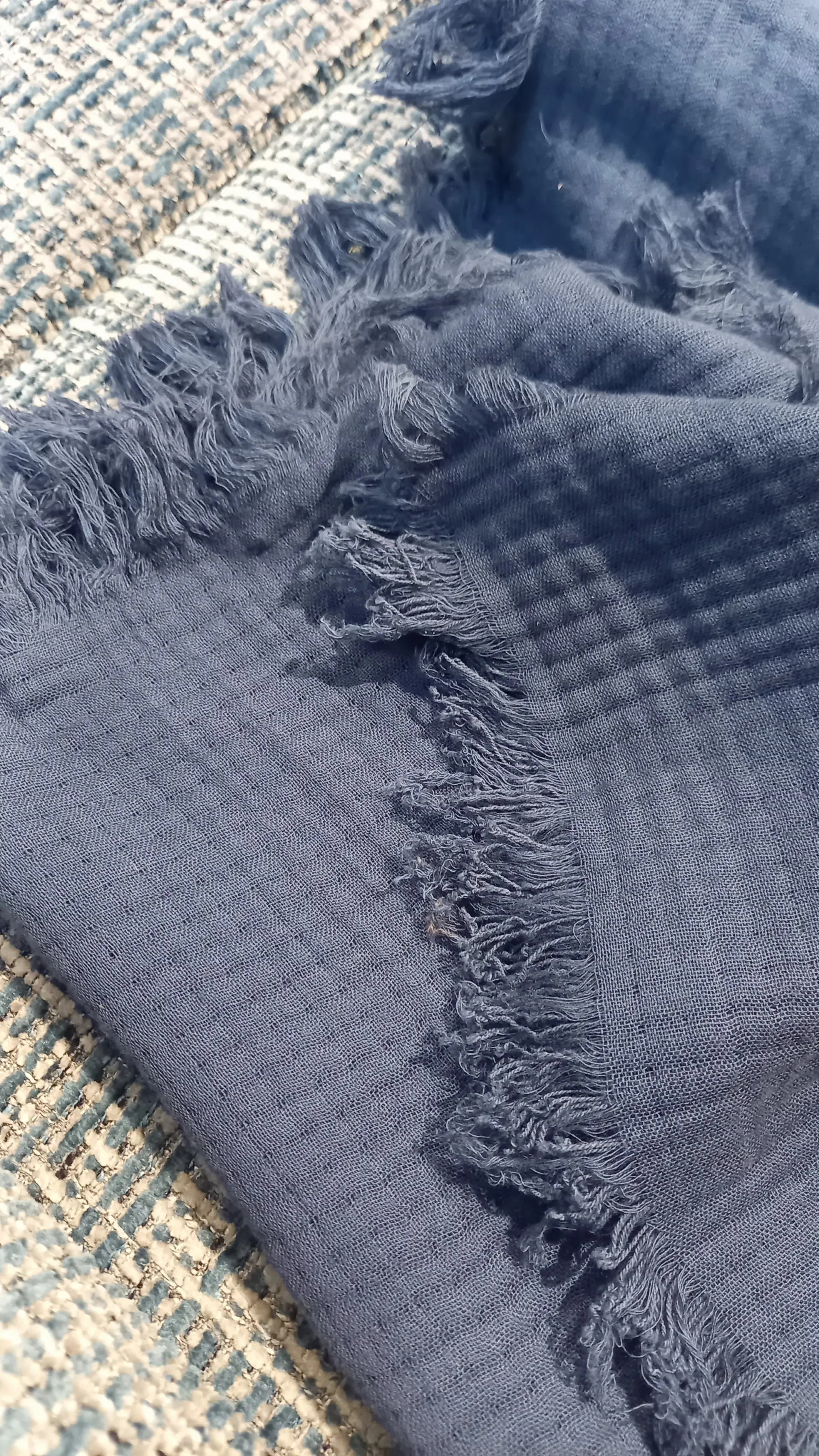Accessories Plaid Waffle Blue (51€ Ersparnis)