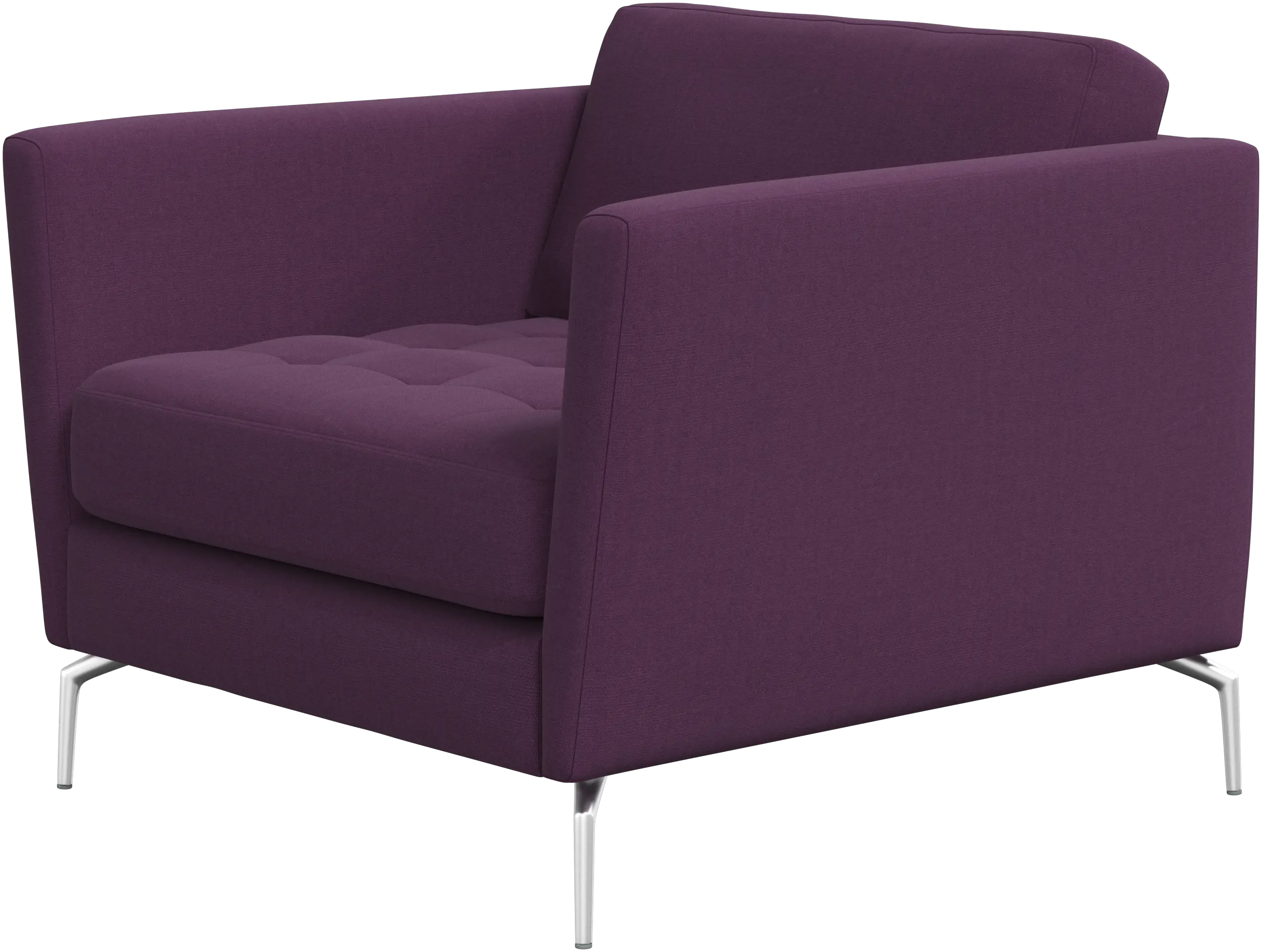 Osaka chair, tufted seat
