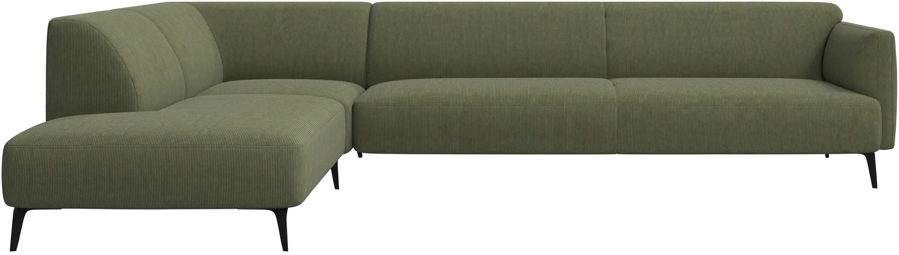 Modena corner sofa with lounging unit