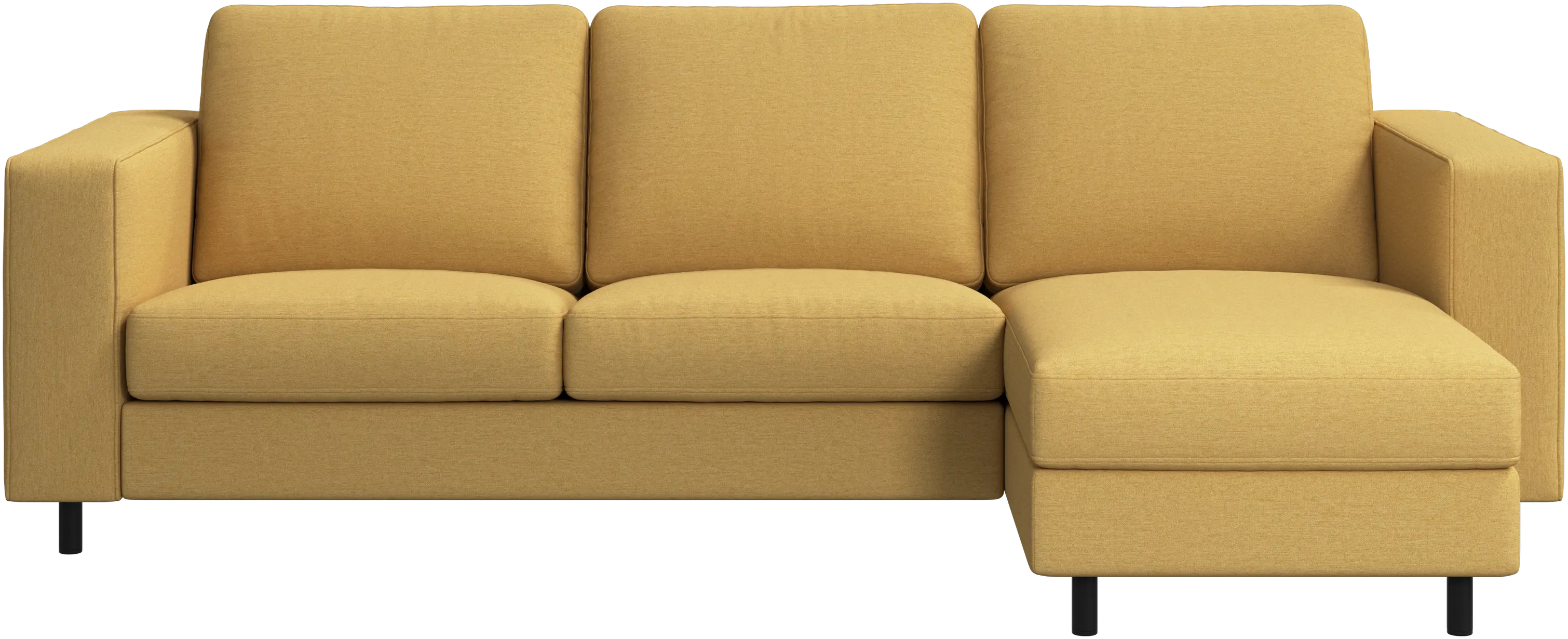 Sofá Indivi con módulo chaise-longue a la derecha