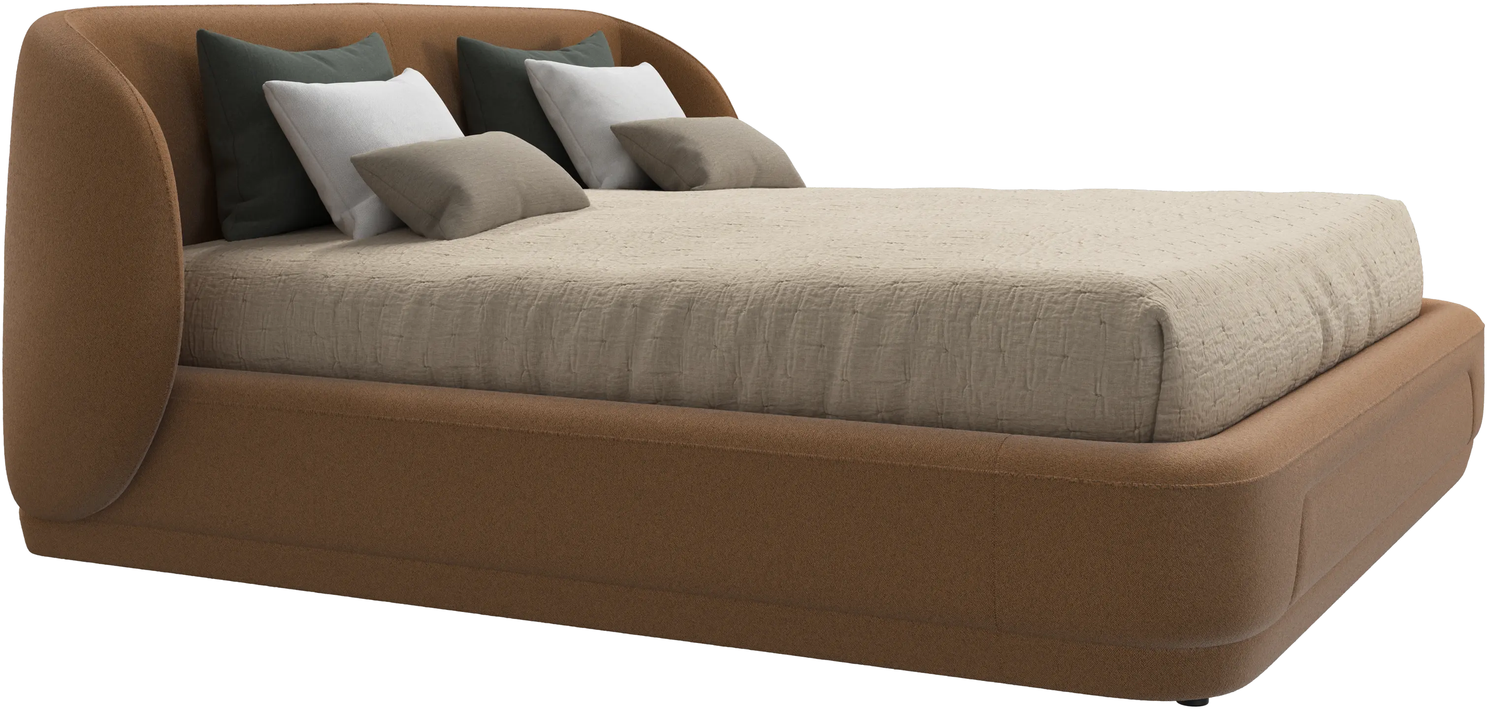 Bolzano ágy lécekkel - Sz180xH200 cm
