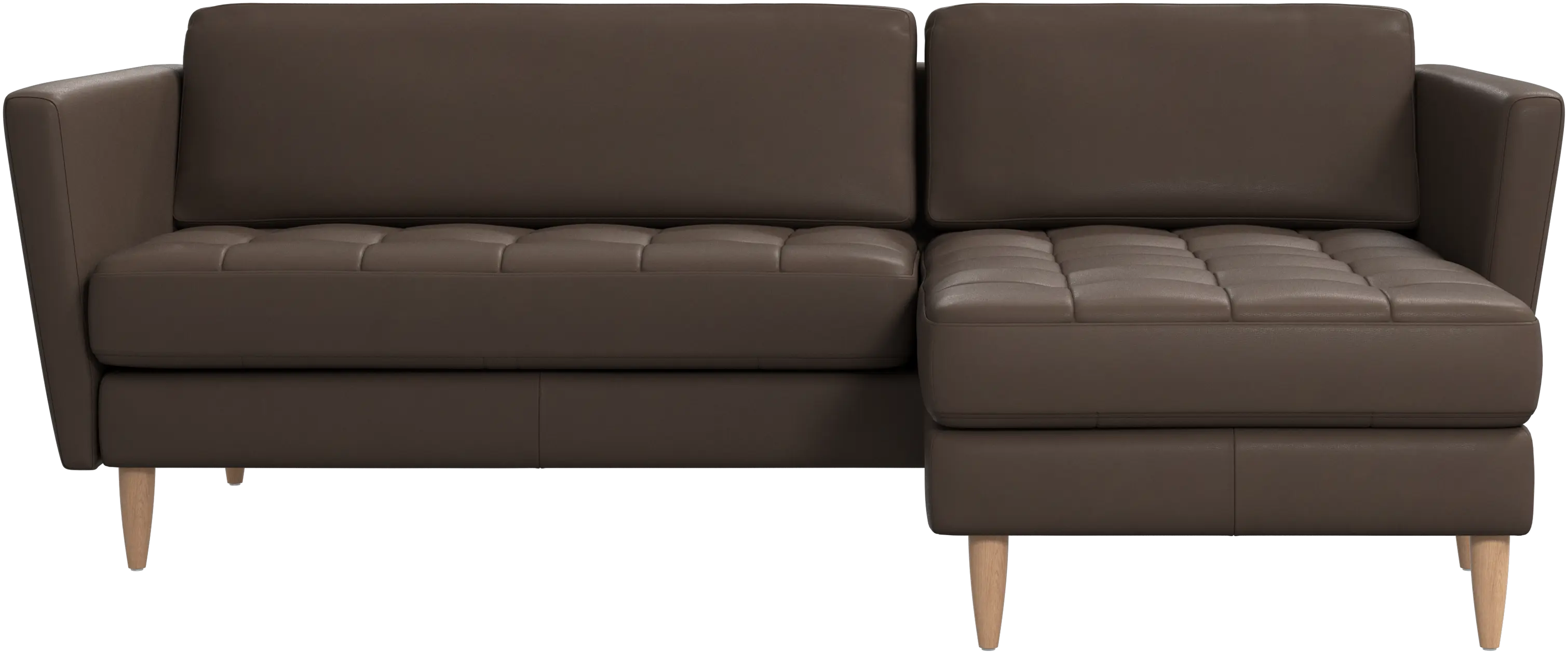 Osaka sofa with resting unit, tufted seat