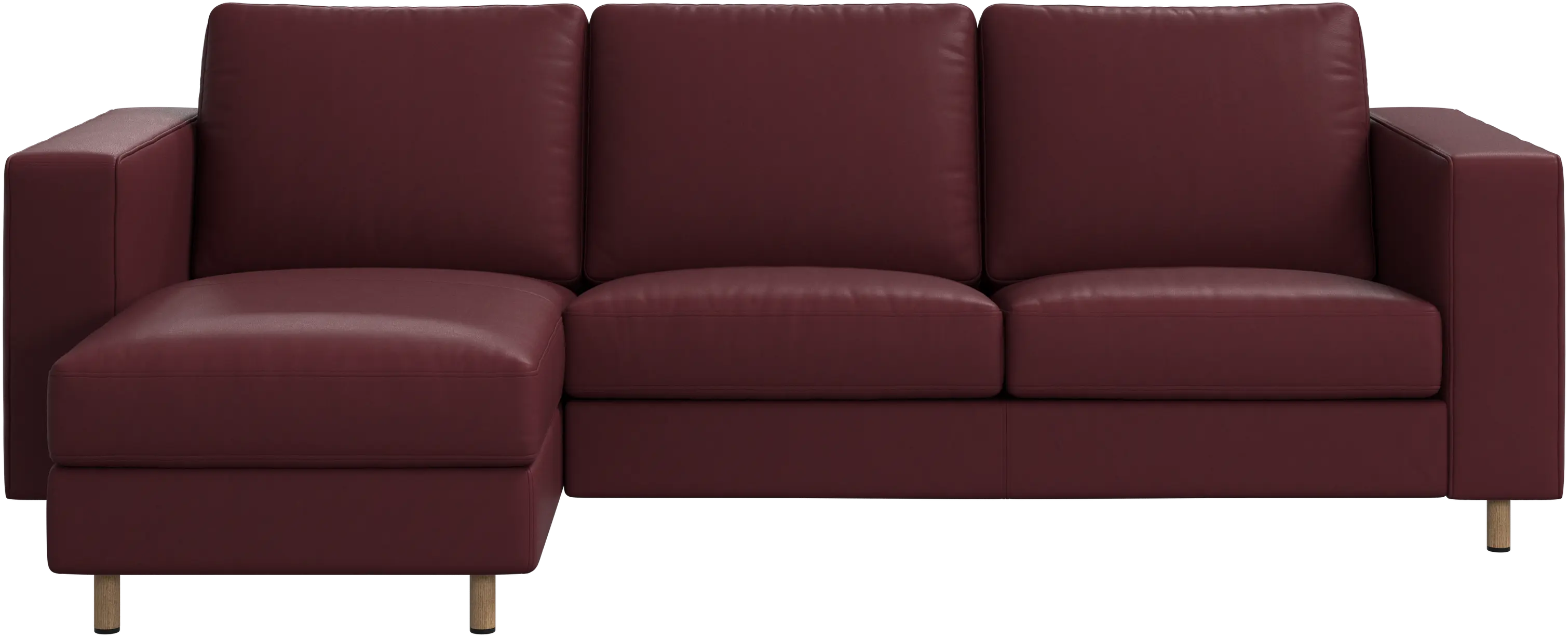 Indivi sofa with chaise longue left