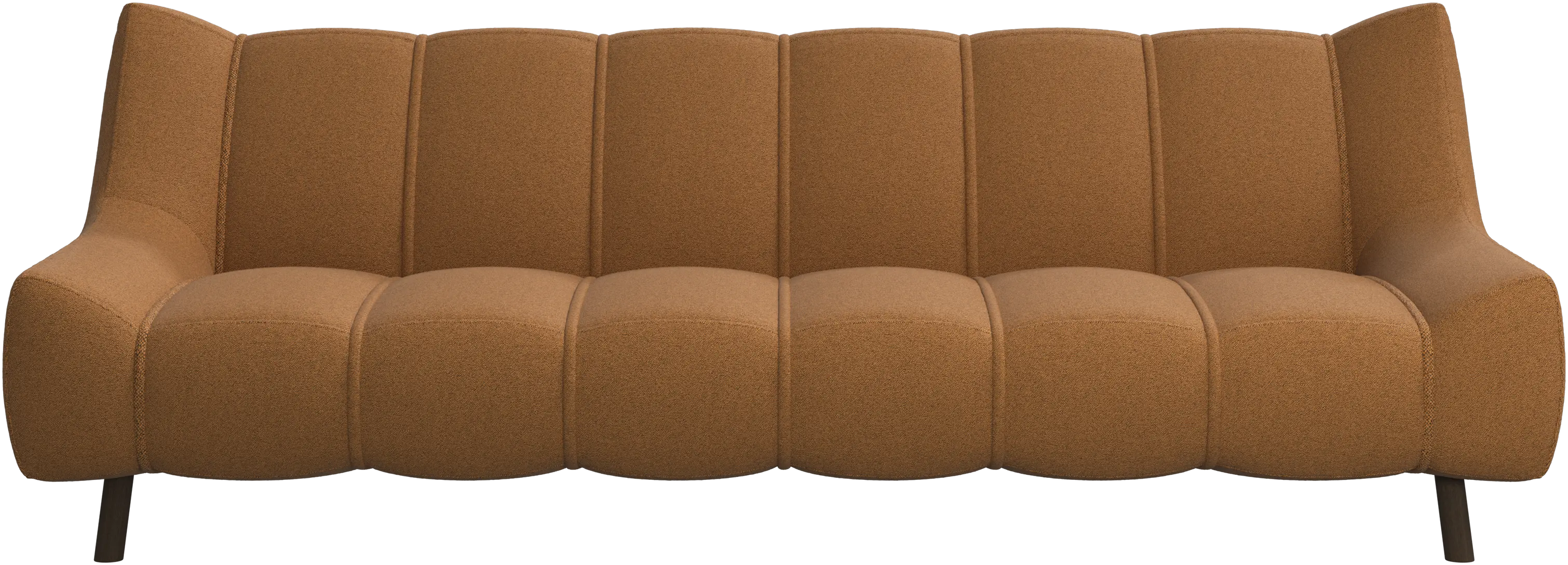 Nawabari 3 seater sofa, wooden leg