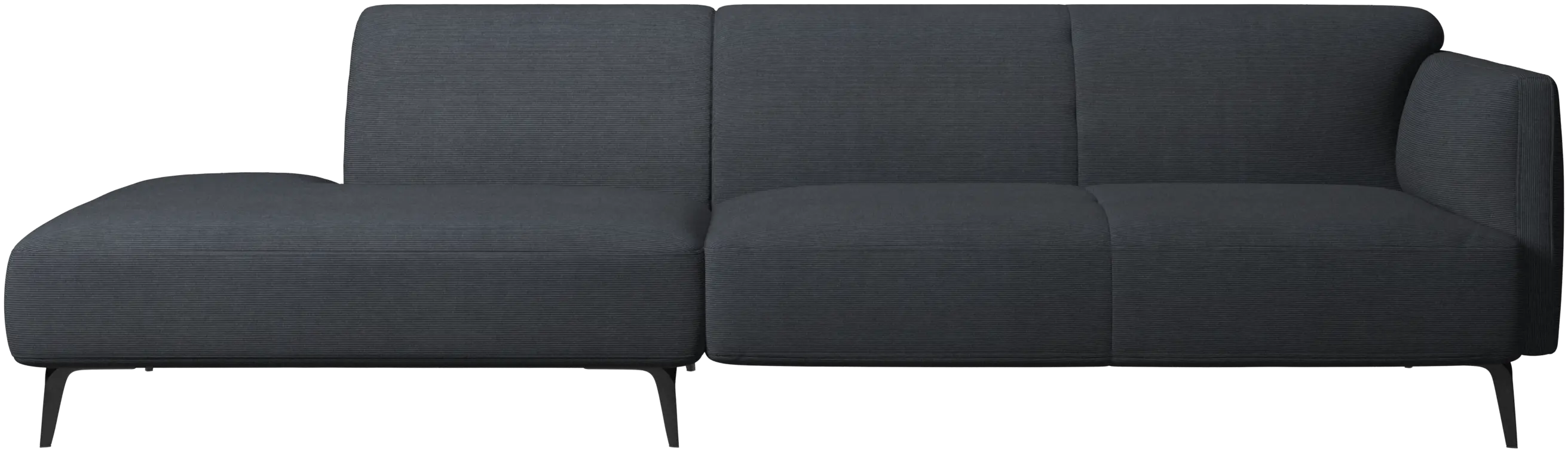 Modena sofa with lounging unit