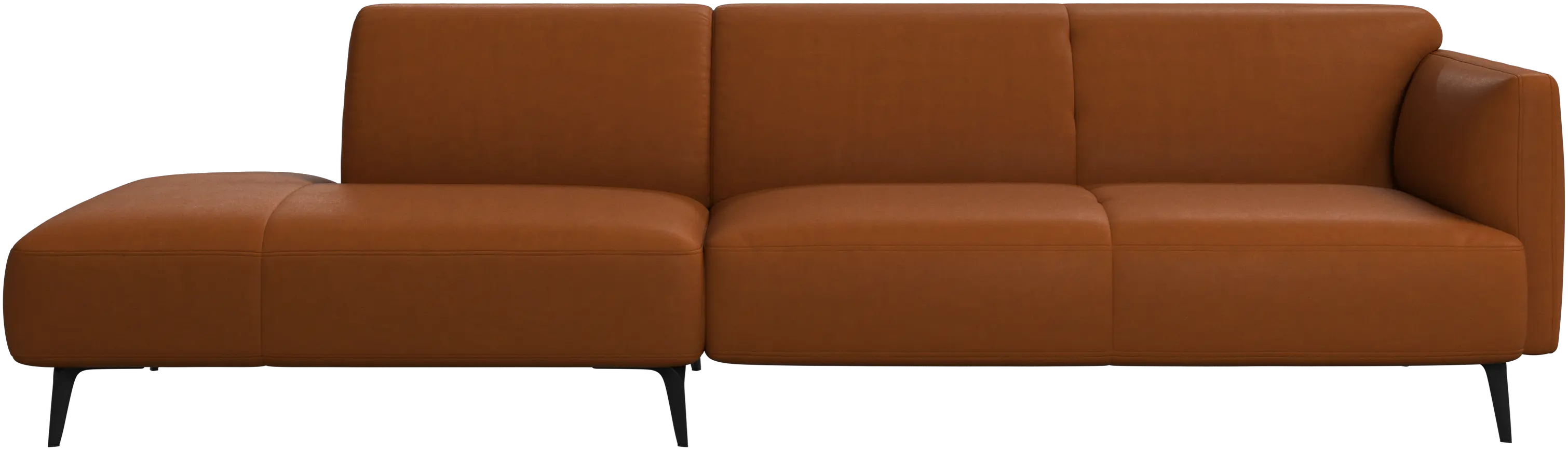 Modena sofa with lounging unit