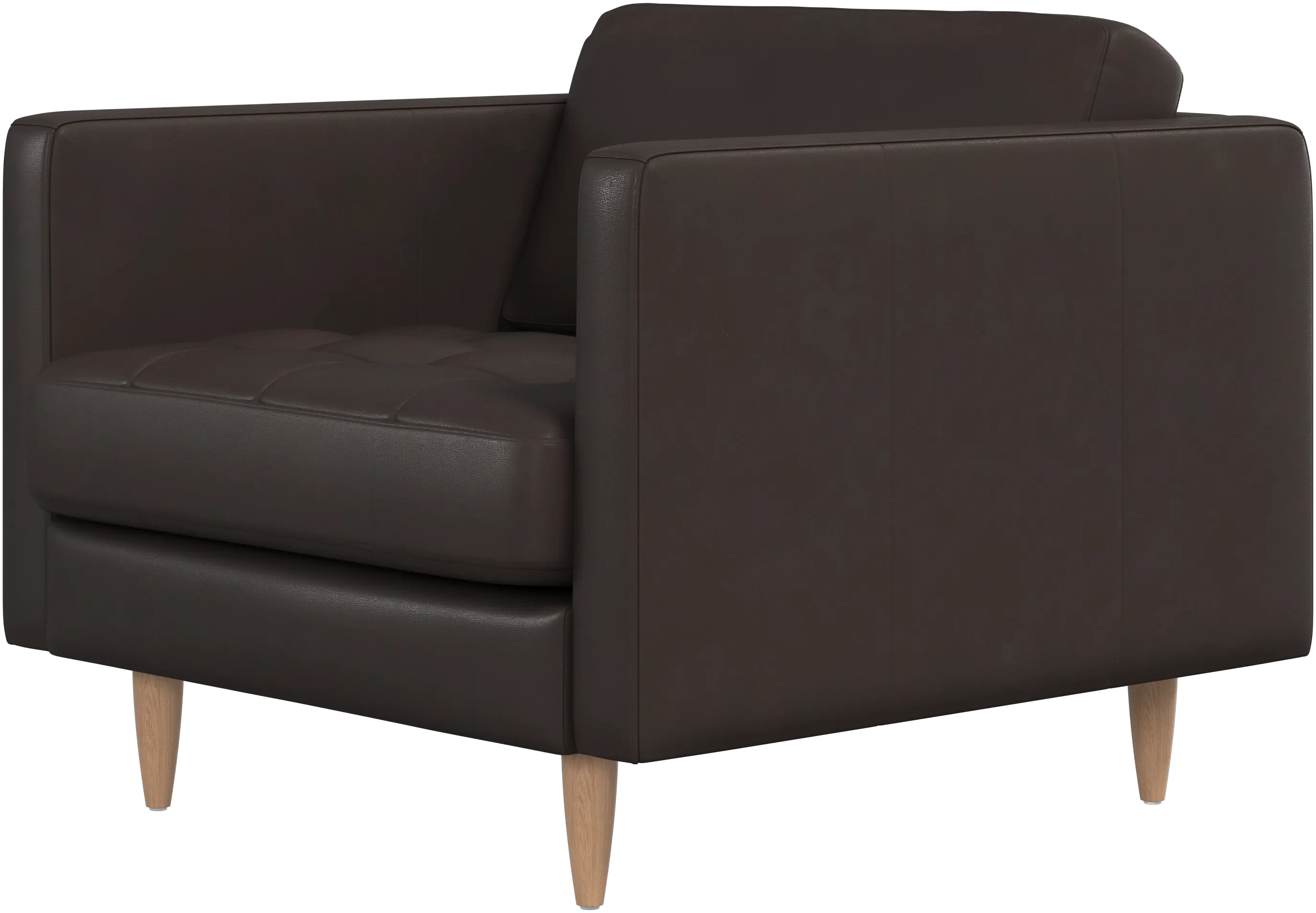 Osaka chair, tufted seat