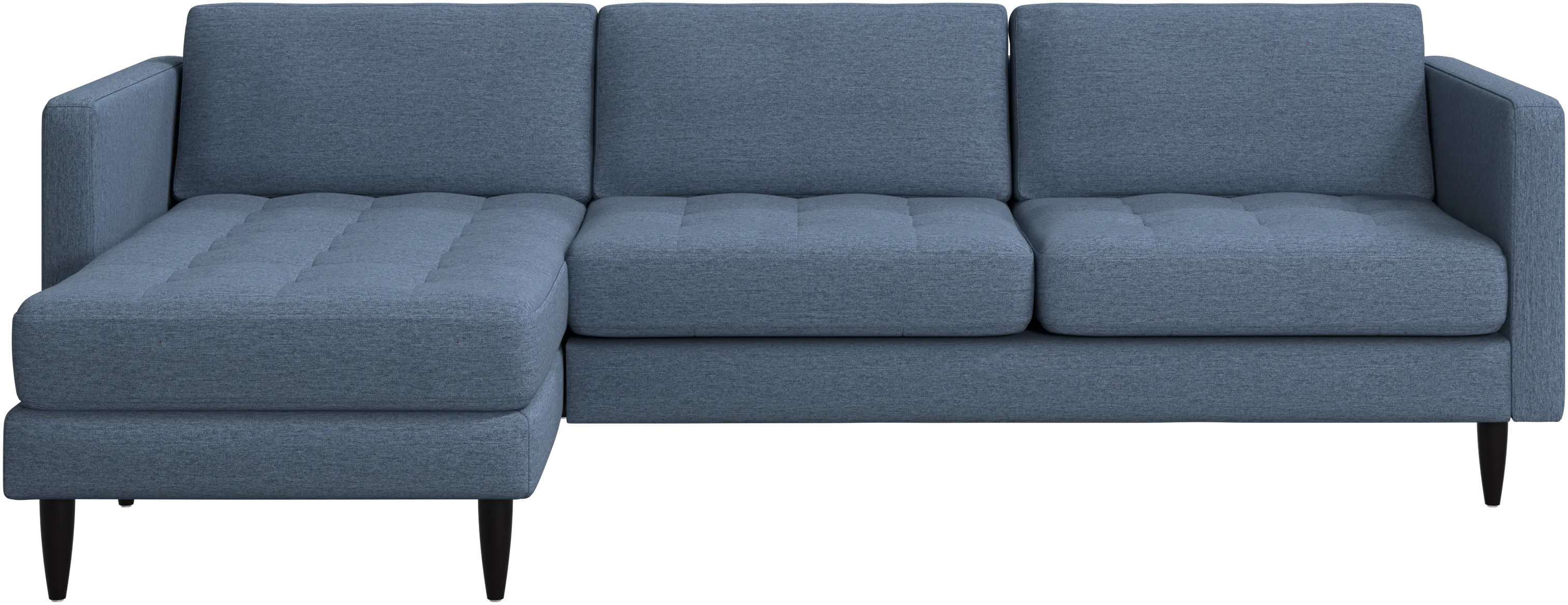 Osaka sofa with resting unit, tufted seat