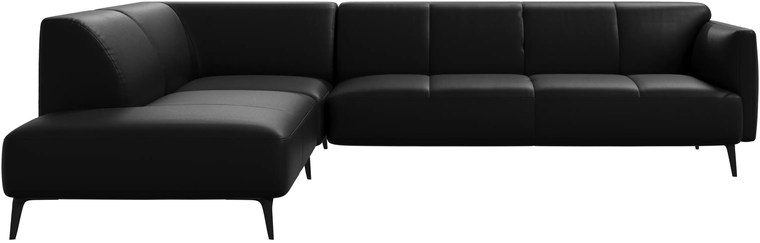 Modena corner sofa with lounging unit