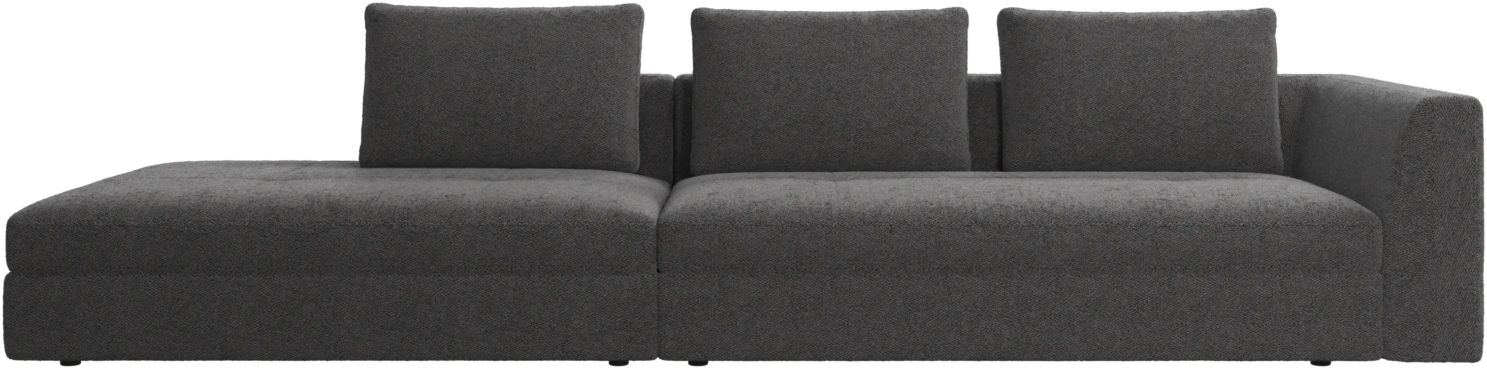 Bergamo sofa with lounging unit