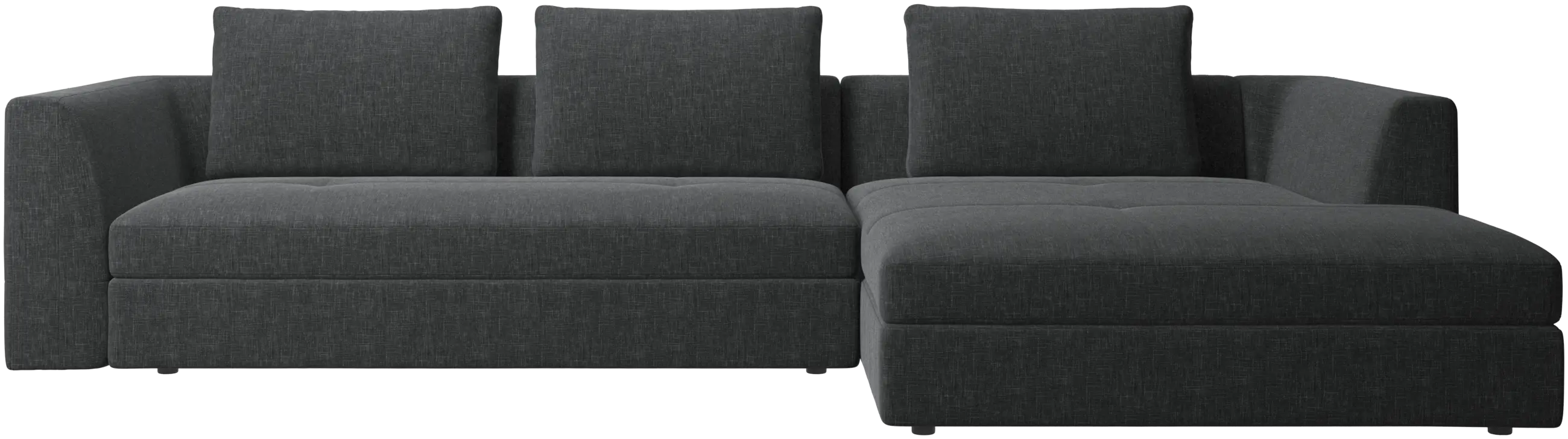 Bergamo sofa with resting unit