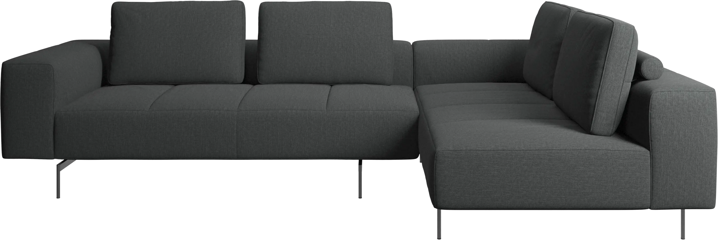 Amsterdam corner sofa with lounging unit