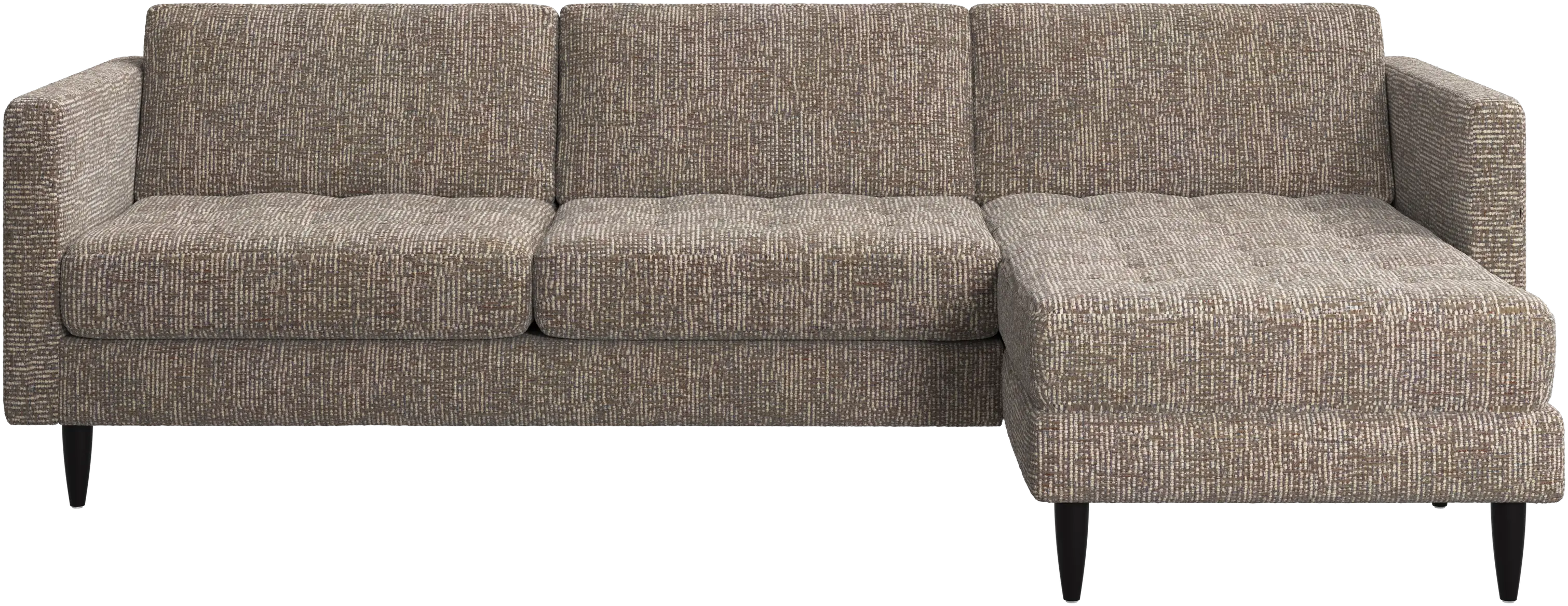 Osaka sofa with resting unit, tufted seat