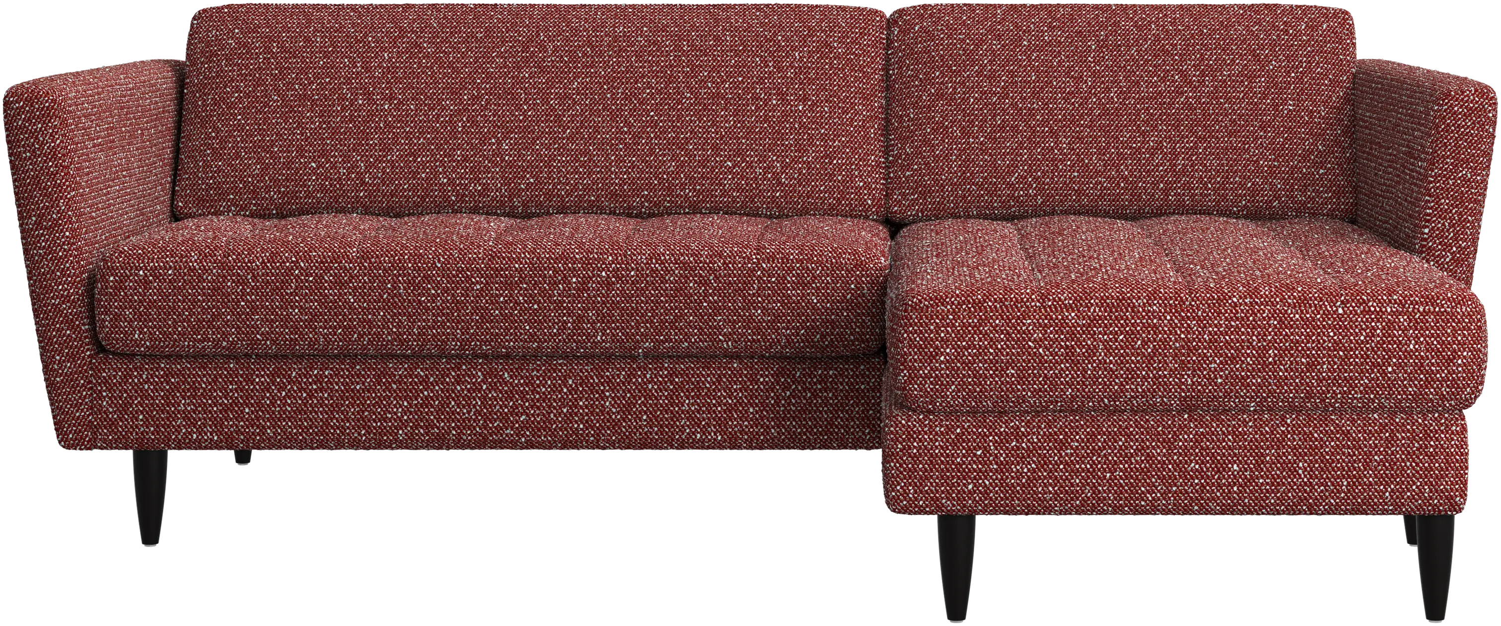 Osaka sofa with resting unit, tufted seat