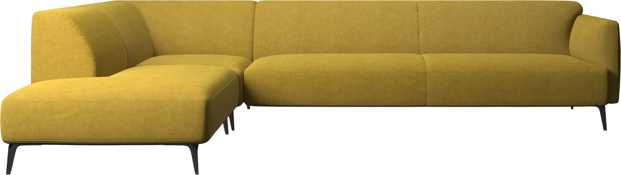 Modena corner sofa with lounging unit