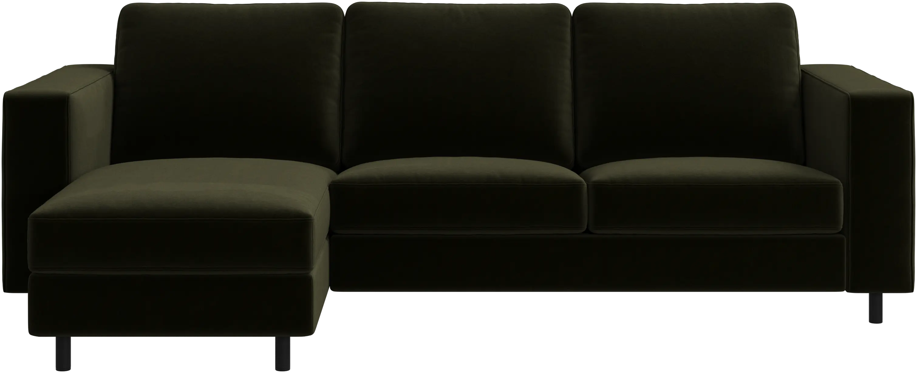 Indivi sofa with chaise longue left
