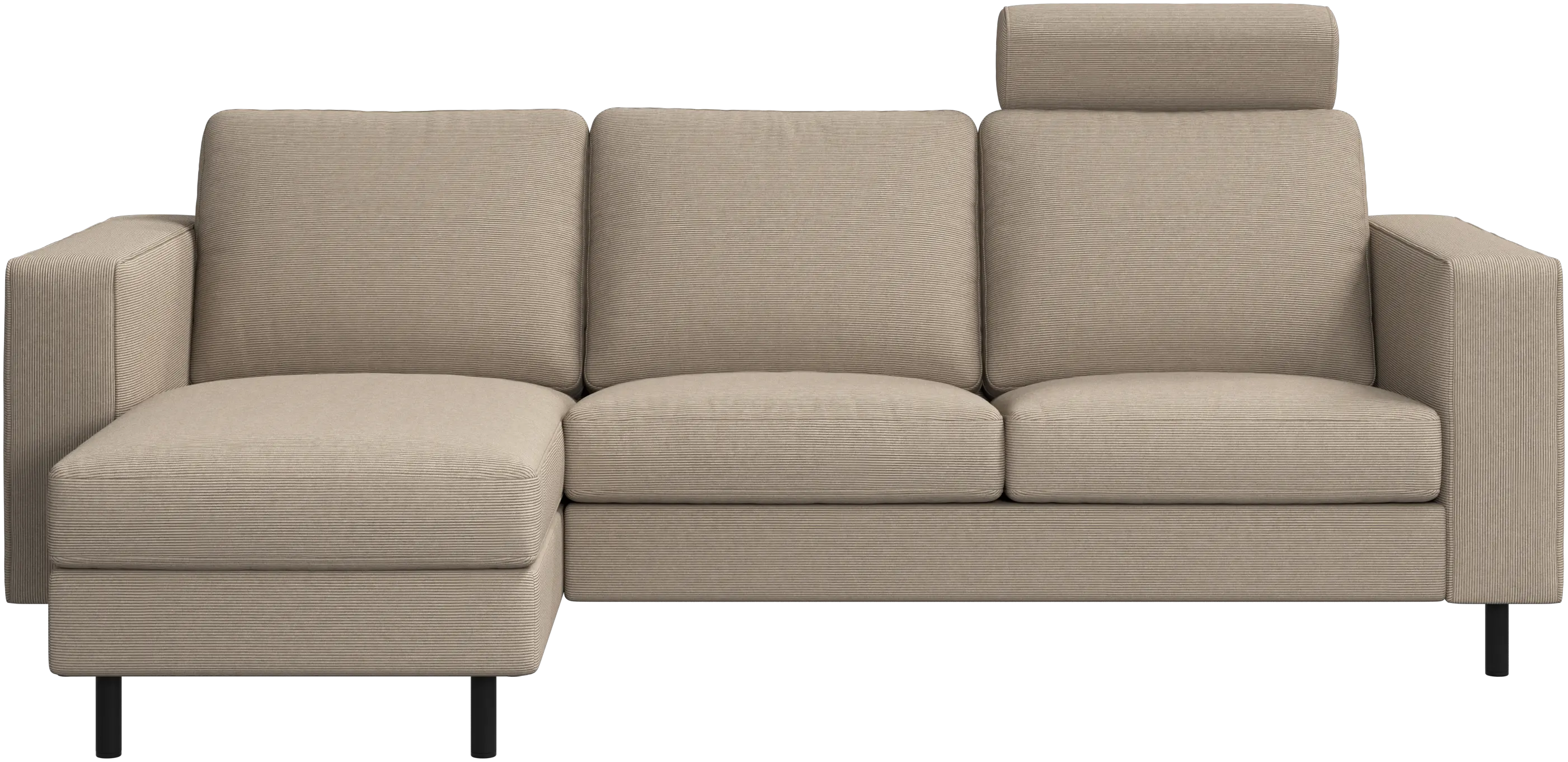 Indivi sofa with chaise longue left