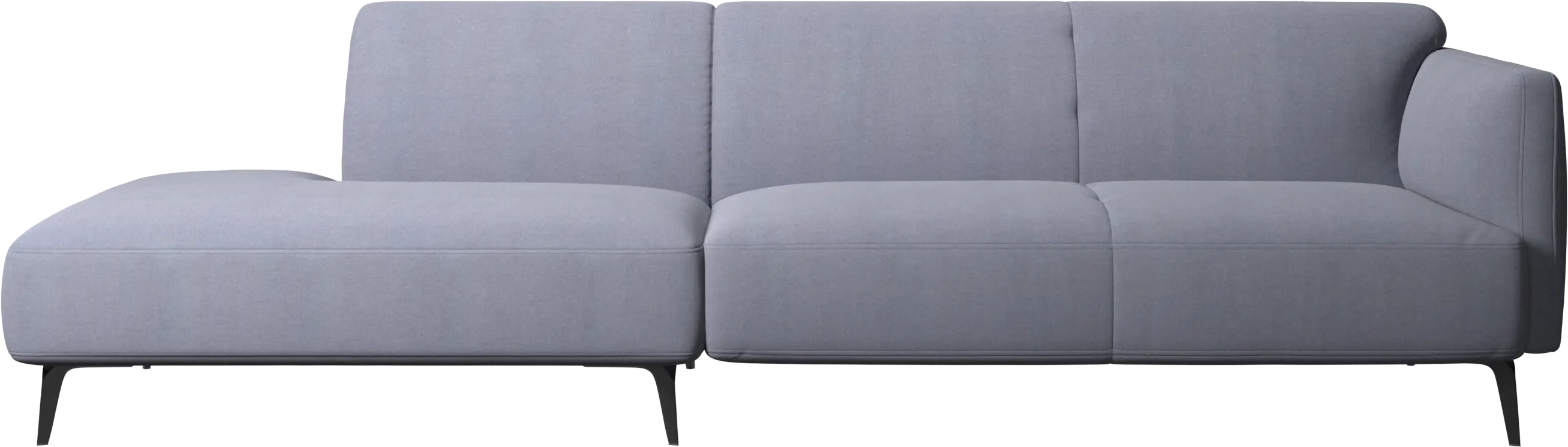 Modena sofa with lounging unit