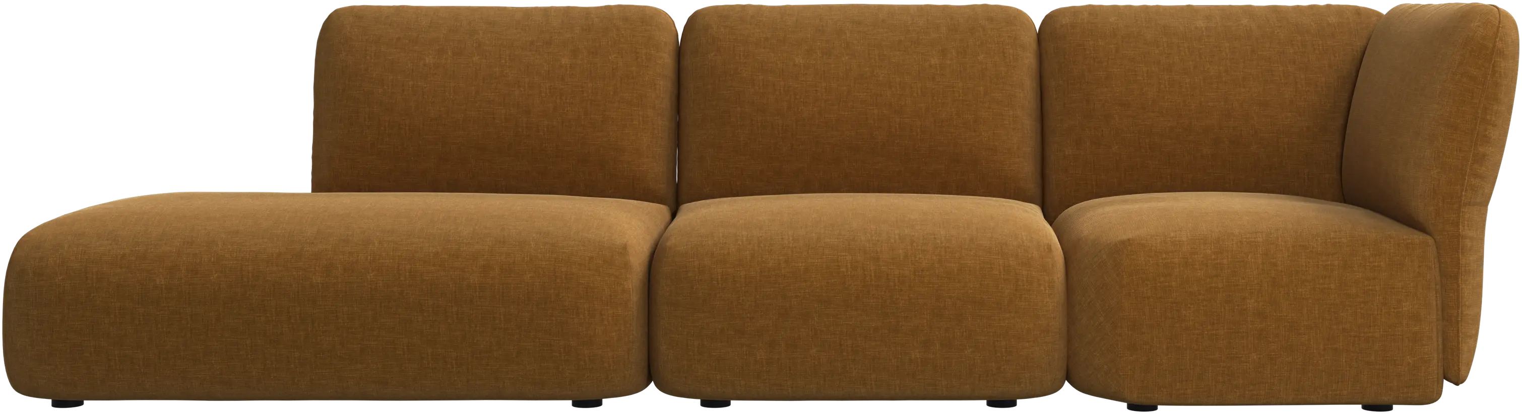 Paraggi sofa with lounging unit right