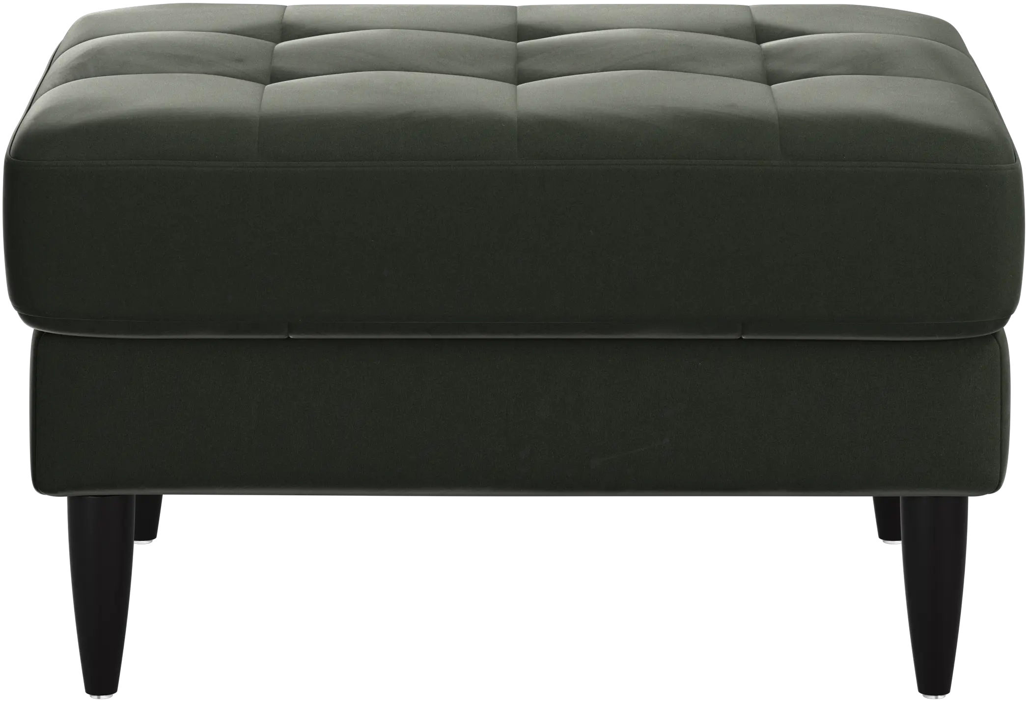 Osaka footstool, tufted seat