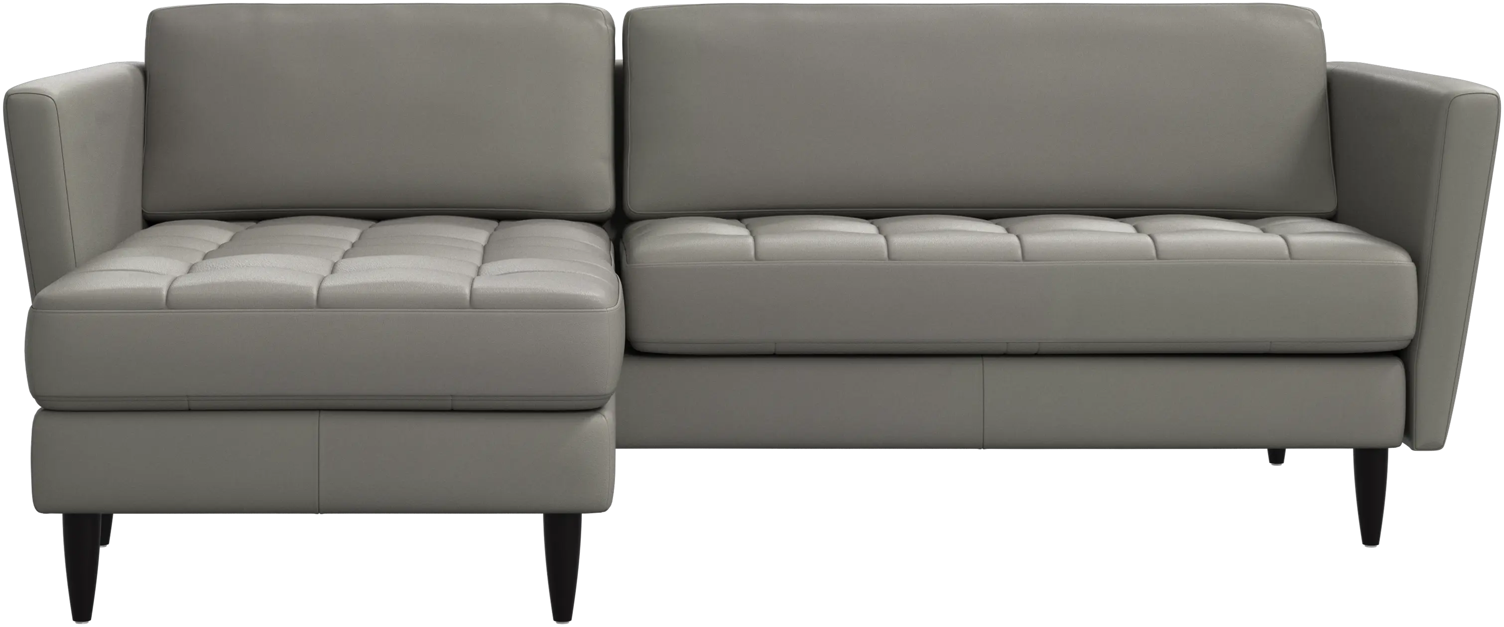 Osaka sofa with resting unit, tufted seat
