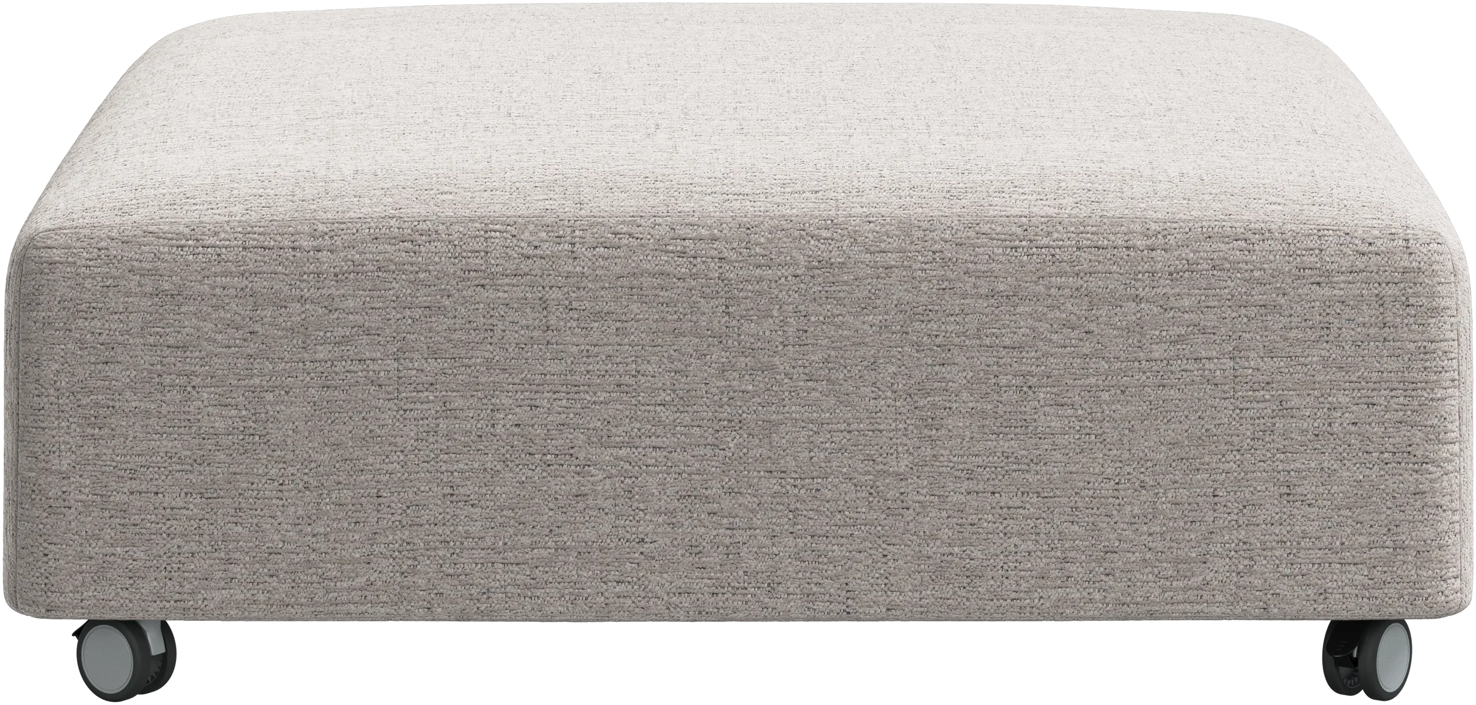 Hampton footstool on wheels