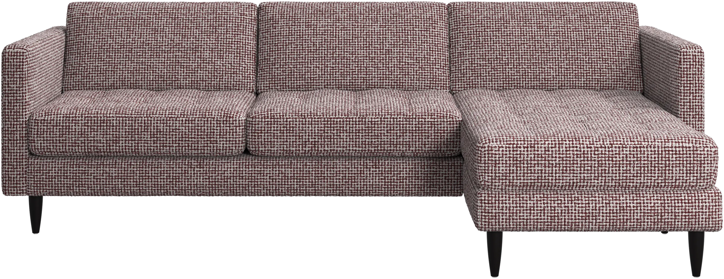 Osaka sofa with resting unit, tufted seat