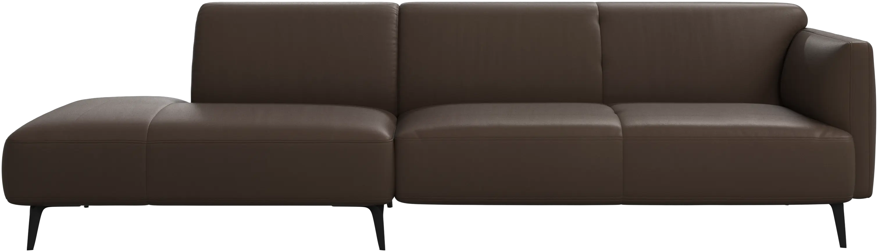 Modena sofa with lounging unit