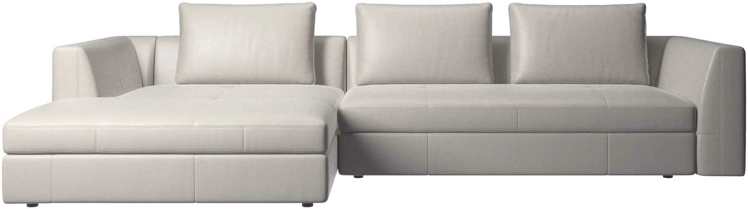 Bergamo sofa with resting unit
