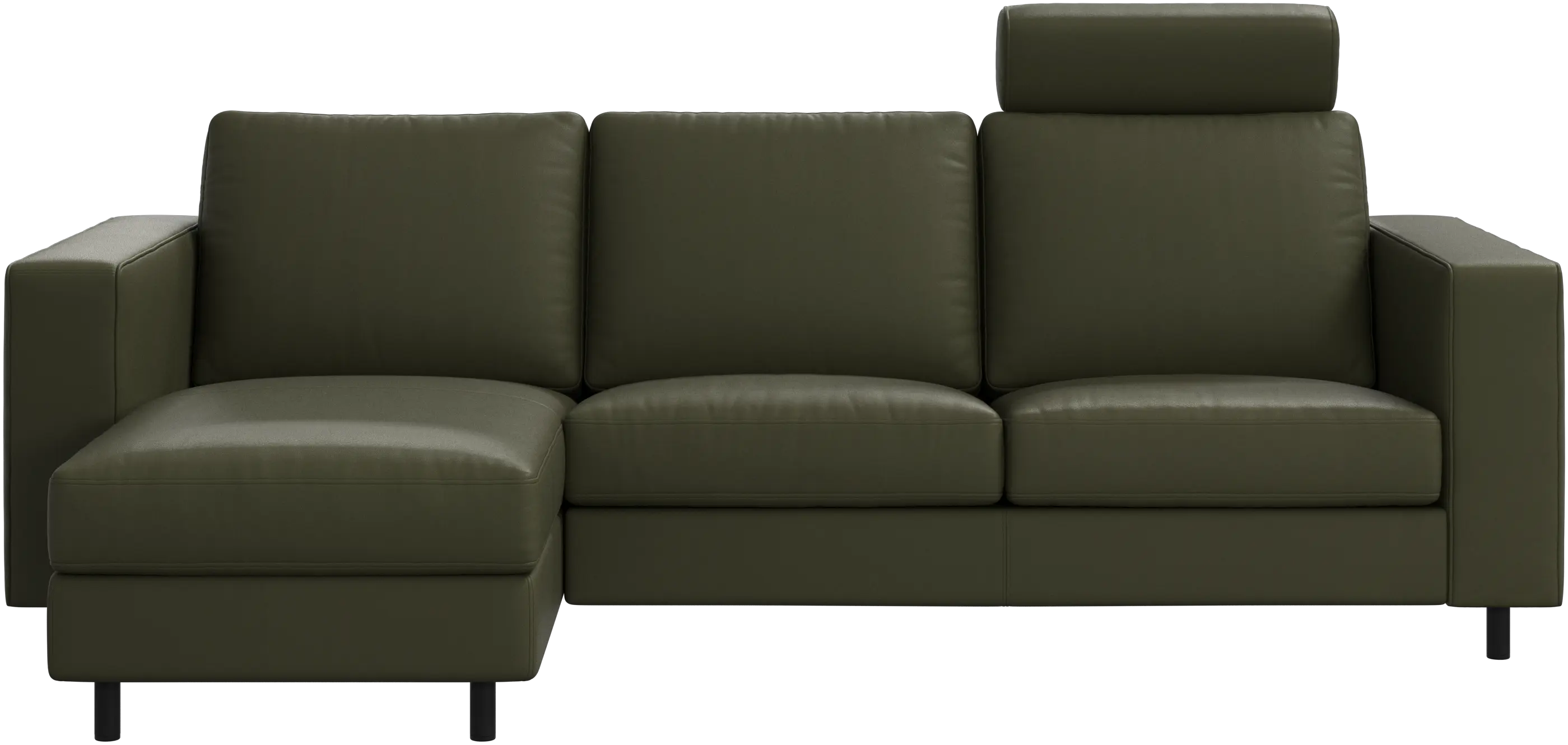 Indivi sofa with chaise longue left